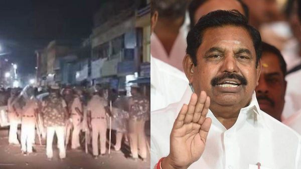 ஓபிஎஸ் ஊருக்குள்.. போலீஸையே தாக்கி கலவரம்.. இதுதான் விடியல் ஆட்சியா.. வரிந்துக் கட்டி வந்த எடப்பாடி