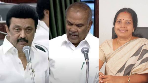 ஆக்சன் எடுத்த அப்பாவு! கோபமாக பேசிவிட்டு.. பட்டென வெளியேறிய வானதி! 