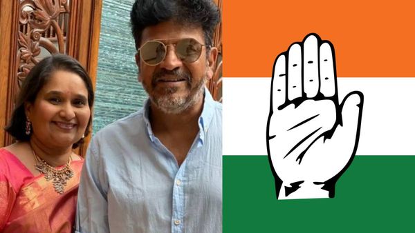 ‛பெரிய பூஸ்ட்’.. காங்கிரஸில் இணையும் நடிகர் சிவராஜ்குமார் மனைவி கீதா! கர்நாடகா தேர்தலில் ட்விஸ்ட்!