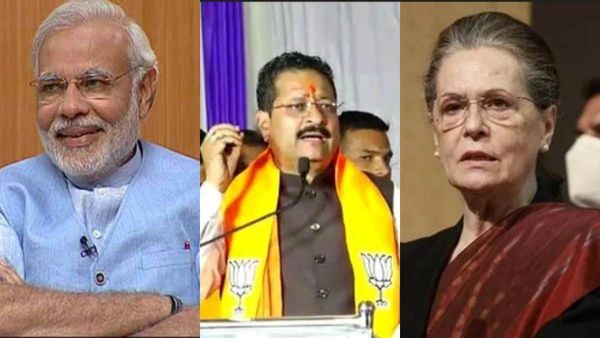 மோடி விஷப்பாம்பா? அப்போ சோனியா யாரு தெரியுமா? கர்நாடகா பாஜக எம்எல்ஏ சர்ச்சை பேச்சு.. மோதல்