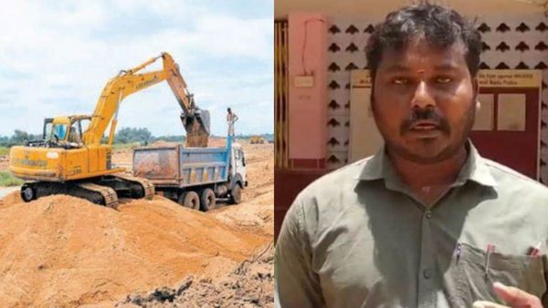 மணல் கடத்தலை தட்டிக்கேட்ட விஏஓ..ஓட ஓட விரட்டி வெட்டிக்கொல்ல முயற்சி..சேலம் ஓமலூரில் பயங்கரம்