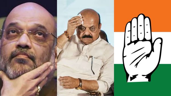 அமித்ஷா “ஆபரேசன் பெயிலியர்”.. பரிதாப நிலையில் பாஜக! கர்நாடகாவில் ஓங்கும் “கை” - கருத்துக்கணிப்பு