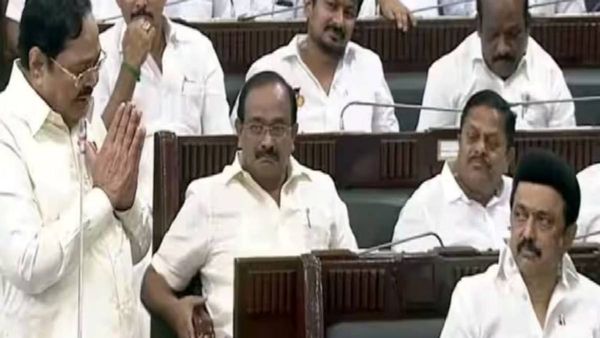 ஆயிரம் ஏக்கர் மாந்தோப்பு.. திமுக எம்எல்ஏவை பதற வைத்த துரைமுருகன்.. வெடித்துச் சிரித்த சட்டசபை!