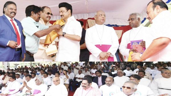 ஸ்டாலினுக்கு தலித் கிறிஸ்துவர்கள் சார்பில் பாராட்டு விழா! கிறிஸ்துவ நல்லெண்ண இயக்கம் அறிவிப்பு!