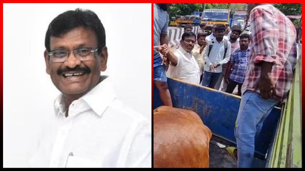‘பசு நேசர்’ ஆன நாசர்.. 2 மணி நேரமா நகரவே இல்லையே.. சாலையில் துடித்த பசுமாட்டை மீட்ட அமைச்சர்! அட!