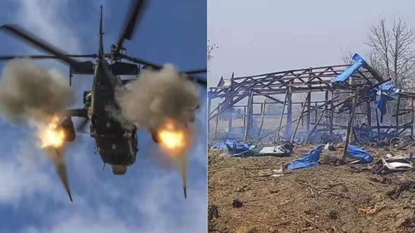 மியான்மர் ராணுவ ஆட்சி பேயாட்டம்- பொதுமக்கள் மீது கொத்து கொத்தாக குண்டு வீச்சு-100 பேர் பலி; ஐநா ஷாக்