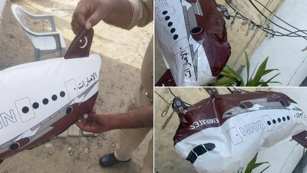 காஷ்மீரில் விமான வடிவ பலூன் பறிமுதல்.. உளவு பார்க்க பயன்படுத்தப்பட்டதா? பின்னணி என்ன? தீவிர விசாரணை