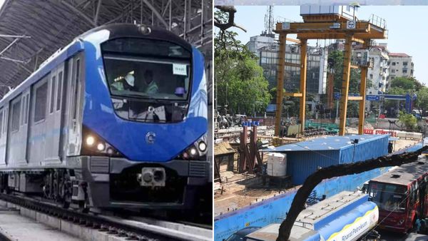 பிரம்மாண்டத்தின் உச்சம்! சென்னையில் அரசு களமிறக்கிய ராட்சச மெஷின்! 2 அடுக்கா? மெட்ரோ பயணிகள் குஷி