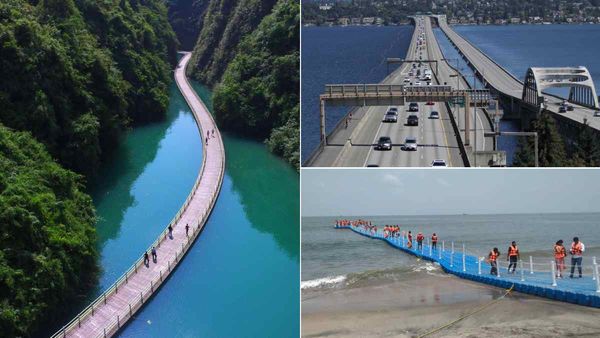 சாகசம் பிடிக்குமா.. உலகின் தலை சிறந்த மிதக்கும் மேம்பாலங்கள்.. போன லைப்டைம் செட்டில்மெண்ட்!