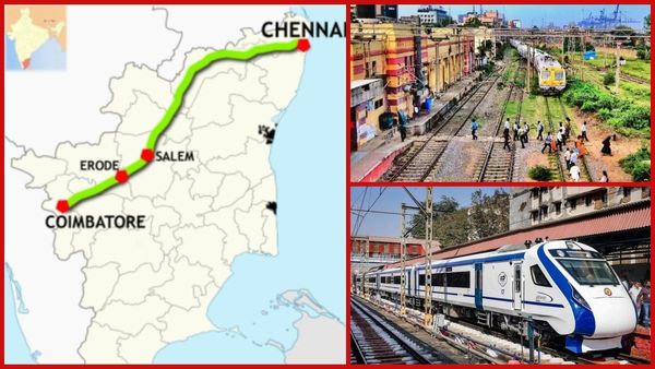 அதே ரூட்.. கிட்டத்தட்ட அதே டைம்! சென்னை டூ கோவை.. வந்தே பாரத் vs சதாப்தி.. எது பெஸ்ட்! முழு ஒப்பீடு