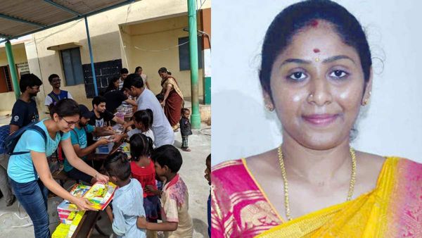 கர்நாடகாவில் ஏழை மாணவர்களுக்கு உதவி! ஆதரவு கரம் நீட்டிய வீரப்பனின் இரண்டாவது மகள் விஜயலட்சுமி