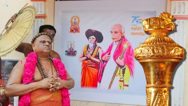 மவுண்ட்பேட்டனிடம் செங்கோல்.. ஆதாரம் இல்லை! அரசு நீதி தவறினால் தண்டிக்கும் - திருவாவடுதுறை ஆதீனம்