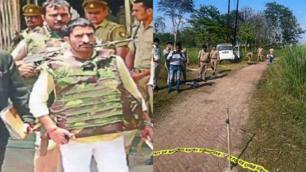 கடும் துப்பாக்கி சண்டை.. உத்தர பிரதேசத்தில் அடுத்த என்கவுன்ட்டர்..கேங்ஸ்டர் அனில் துஜானா சுட்டு கொலை