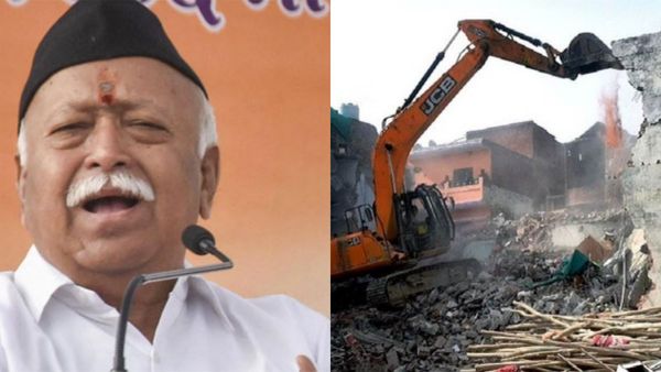 இந்தியாவில் மத சுதந்திரம் கவலைக்கிடம்.. அமெரிக்க ரிப்போர்டில் புல்டோசர் மாடல், ஆர்எஸ்எஸ் தலைவர்