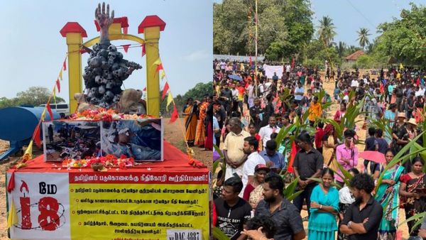 இலங்கை தமிழர் பகுதிகளில் உணர்வு எழுச்சியுடன் 14-ம் ஆண்டு முள்ளிவாய்க்கால் நினைவேந்தல் நிகழ்வுகள்