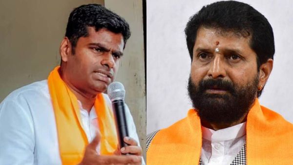 சிடி ரவி, அண்ணாமலைக்கு பரிவட்டம்.. சட்டென வந்து விழுந்த கேள்வி.. விறுவிறுவென கிளம்பிய அண்ணாமலை!