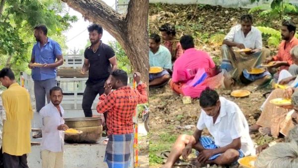உள்ளே ரெய்டு.. வெளியே கமகம வாசம்..திரண்ட தொண்டர்களுக்கு வெஜ் பிரியாணி போட்ட செந்தில் கார்த்திகேயன்!