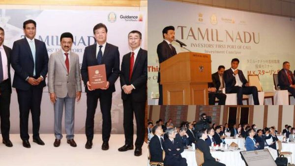 டோக்கியோவில் 6 பாலில் 6 சிக்ஸ் அடித்த முதல்வர் ஸ்டாலின்.. ரூ. 818 கோடி முதலீடுகளுக்கு கையெழுத்து!