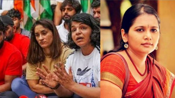 பௌர்ணமிக்கும் பதஞ்சலிக்கும் என்ன சம்பந்தம்? மல்யுத்த வீராங்கனைகளை விமர்சித்தவரை வெச்சு செஞ்ச நடிகை