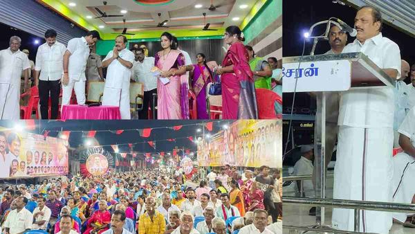 அமைச்சர் பங்கேற்ற சாதனை விளக்கப் பொதுக்கூட்டத்தில் மின் தடை! நொந்துகொண்ட திமுக நிர்வாகிகள்!