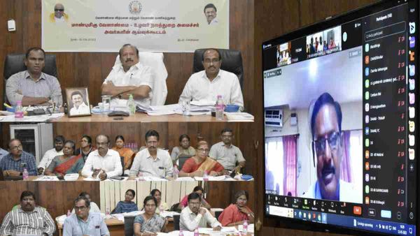 விவசாயிகளுடன் தொடர்ந்து தொடர்பில் இருக்கணும்! வேளாண்துறை அதிகாரிகளுக்கு பாடம் எடுத்த அமைச்சர்!