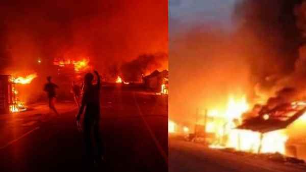 மணிப்பூர்: மோரே நகரில் இனமோதலில் சிக்கிய 25 தமிழர் வீடுகள், கடைகள் தீக்கிரை- பதற்றம் நீடிப்பு 