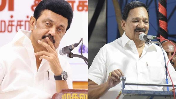 எங்களை பார்த்தால் கூட முதல்வர் சிரிப்பதில்லை! ஸ்டாலின் ஊரில் இல்லாத போது அமைச்சர் காந்தி ஓபன் டாக்!