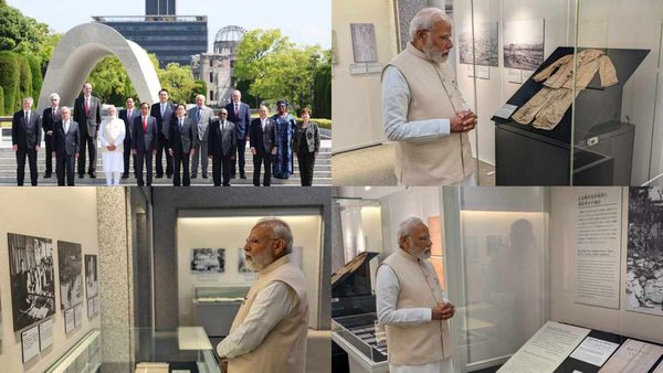 ஹிரோஷிமா அணுகுண்டு வீச்சில் உயிரிழந்தோர் நினைவிடம்- பிரதமர் மோடி உள்ளிட்ட தலைவர்கள் அஞ்சலி!