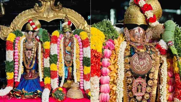 வைகையில் இறங்க வரும் கள்ளழகருக்கு ஸ்ரீவில்லிபுத்தூர் ஆண்டாள் சூடிக்கொடுத்த மாலை..காரணம் என்ன?
