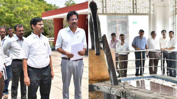 ரெஸ்ட் என்ற பேச்சுக்கே இடமில்லை! ஓய்வு நாளிலும் ஆய்வு! நாட்டுமரக் கன்று நடச்சொன்ன இறையன்பு!