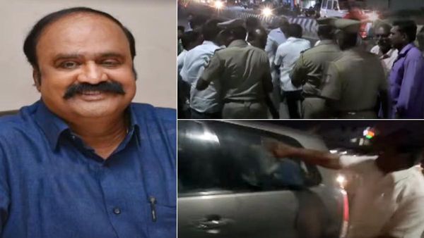 காரை விட்டு இறங்குடா.. புகழேந்தியை தாக்க முயன்ற எடப்பாடி ஆதரவாளர்கள்.. ‘ஜஸ்ட் எஸ்கேப்’! பரபர வீடியோ!