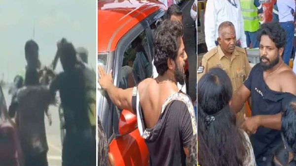 மதுரையில் அராஜகம்.. காரில் வந்த குடும்பத்தினரை அடித்து சட்டையை கிழித்த டோல்கேட் ஊழியர்கள்.. பரபரப்பு