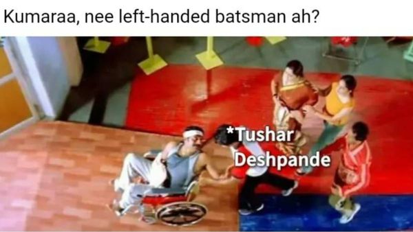 டேய் குமரா... நீ லெப்ட் ஹேண்டா? சிஎஸ்கே மேட்சில் நடந்த சம்பவம்.. வச்சு வெளுக்கும் நெட்டிசன்ஸ்!