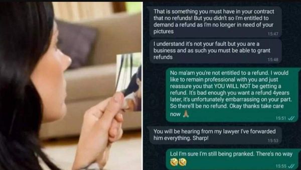 டைவர்ஸ் ஆயிடுச்சி! இனி மேரேஜ் ஆல்பம் வேண்டாம்.. காசை திருப்பி கொடுங்க.. போட்டோகிராபரிடம் பெண் அதகளம்