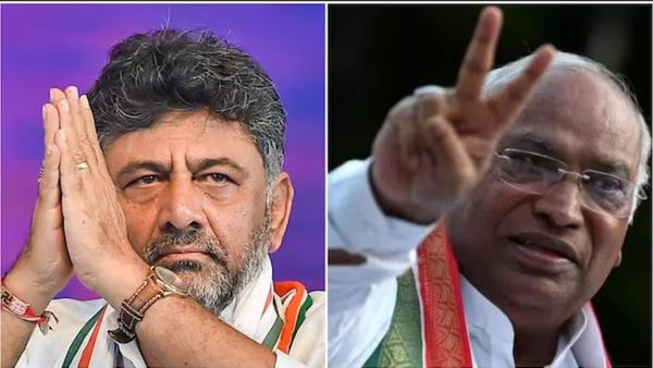 கார்கேவுக்கு போன் போட்ட டிகே சிவக்குமார்! து.முதல்வர் பதவியை ராஜினாமா செய்வதாக மிரட்டல்? பரபரப்பு