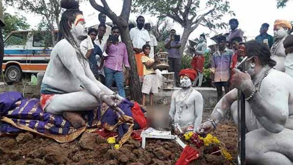 மின்மயானத்தில் சடலத்தின் மீது அமர்ந்து பூஜை நடத்திய அகோரி.. கோவையை உறைய வைத்த பகீர் சம்பவம்