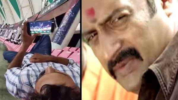 சிஎஸ்கே.. கிரிக்கெட் மைதானத்தில ஜாலியா படுத்துட்டே.. யார் பாருங்க பருத்திமூட்டை குடோன்லயே இருக்கலாம்