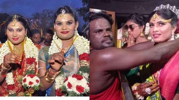 கூத்தாண்டவர் கோவில் சித்திரை திருவிழா..மிஸ் கூவாகம் அசத்தல்..தாலி கட்டிக்கொண்ட திருநங்கைகள்