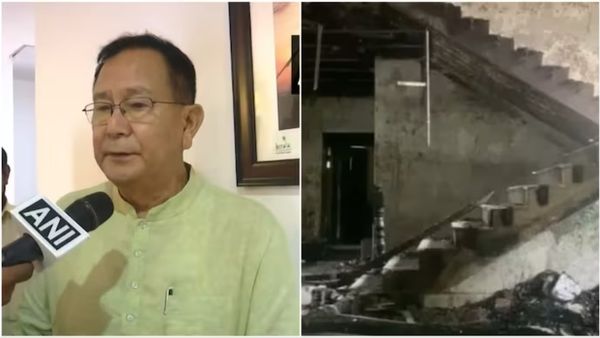 மணிப்பூர் சட்டம் ஒழுங்கு சர்வநாசம்-வீடு எரிக்கப்பட்ட மத்திய பாஜக அமைச்சர் ரஞ்சன் சிங் பகீர் ஒப்புதல்