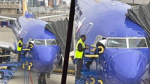 விமானத்திற்குள் எகிறி குதித்த பைலட்.. ஏர்போர்ட் முழுக்க ஒரே சிரிப்பு! இப்படி ஆகிடுச்சே! என்ன நடந்தது