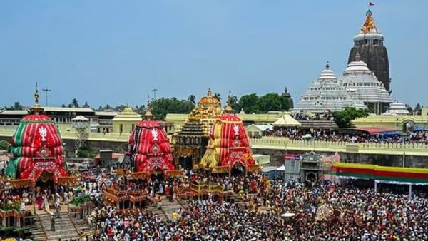 திரண்டு வந்த பல லட்சம் பக்தர்கள்! குலுங்கிய ஒடிசா! பூரி ஜெகன்நாதர் கோவில் ரத யாத்திரை உற்சாகம்