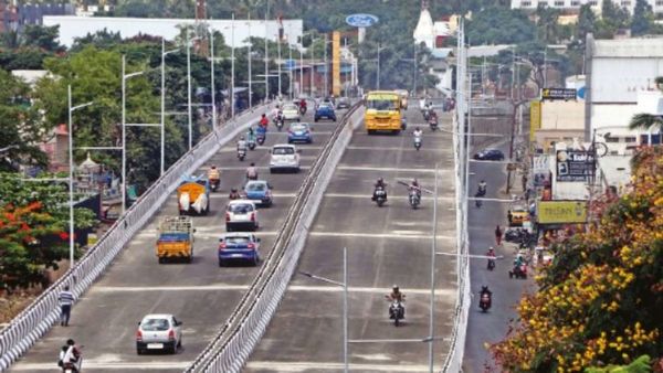 கோவையில் திடீரென திறக்கப்பட்ட மேம்பாலம்.. திக்குமுக்காடிப்போன வாகன ஓட்டிகள்.. சட்டென மாறிய காட்சி