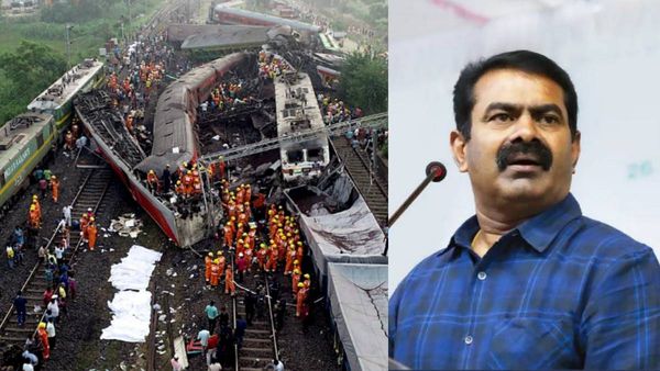 ஒடிசாவில் 3 ரயில்கள் கவிழ்ந்தது.. விபத்தா? சதியா? கவனக்குறைவா? சீமான் எழுப்பிய சந்தேகம்