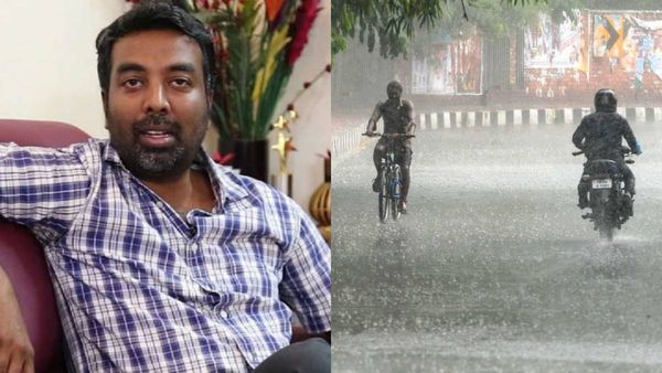 நாடி பிடித்த வெதர்மேன்! உச்சி குளிர்ந்த சென்னை.. காலையிலேயே அடைமழை கொட்டி தீர்த்தது