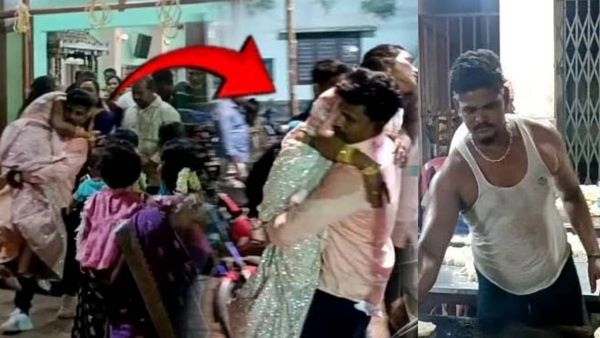 மேடையில் மயங்கிய மணப்பெண்.. தோளில் தூக்கி கொண்டு ஓடிய மாப்பிள்ளை.. பரோட்டோ மாஸ்டர் செஞ்சது ஹைலைட்