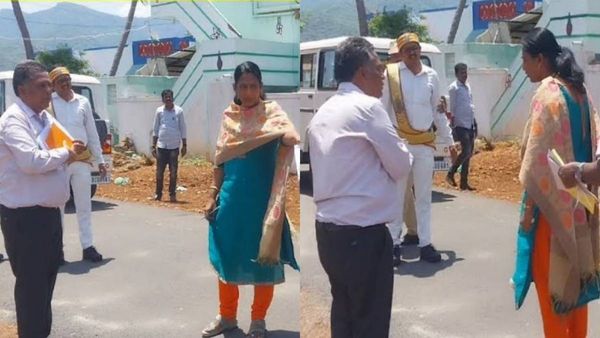 இது தான் ரோடு போட்ட லெட்சணமா? வாடிப்பட்டியில் வறுத்தெடுத்த மதுரை கலெக்டர்! அரண்டு போன அதிகாரிகள்!