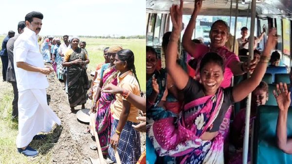 ஊஹேய்.. 'செம வைப்’.. ஸ்டாலின் வந்த மறுநாளே புது பஸ்.. சந்தோஷத்தில் குத்தாட்டம் போட்ட பெண்கள்!