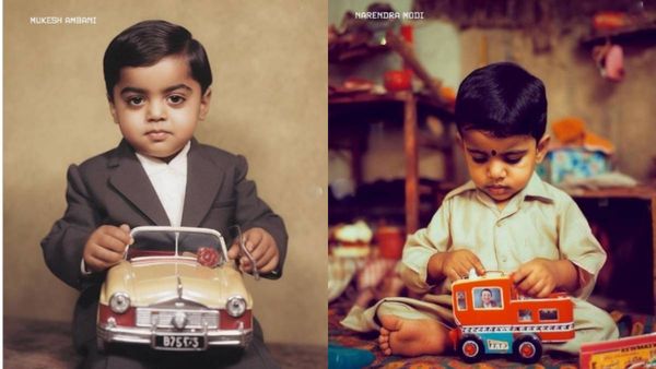 சுட்டி குழந்தை அம்பானி..க்யூட்டா போஸ் கொடுத்த பிரதமர் மோடி! நம்ம சுந்தர் பிச்சையா இது! அடடே பாருங்க