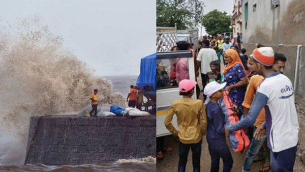குஜராத்தில் கரையைக் கடக்க தொடங்கியது 'பைபர்ஜாய்'.. 50,000 பேர் பாதுகாப்பான இடங்களுக்கு வெளியேற்றம்