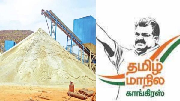 எம்.சாண்ட் குவாரிகளை முடக்கி மீண்டும் மணல் குவாரிகள்! தமிழ் மாநில காங்கிரஸ் பரபரப்பு புகார்!